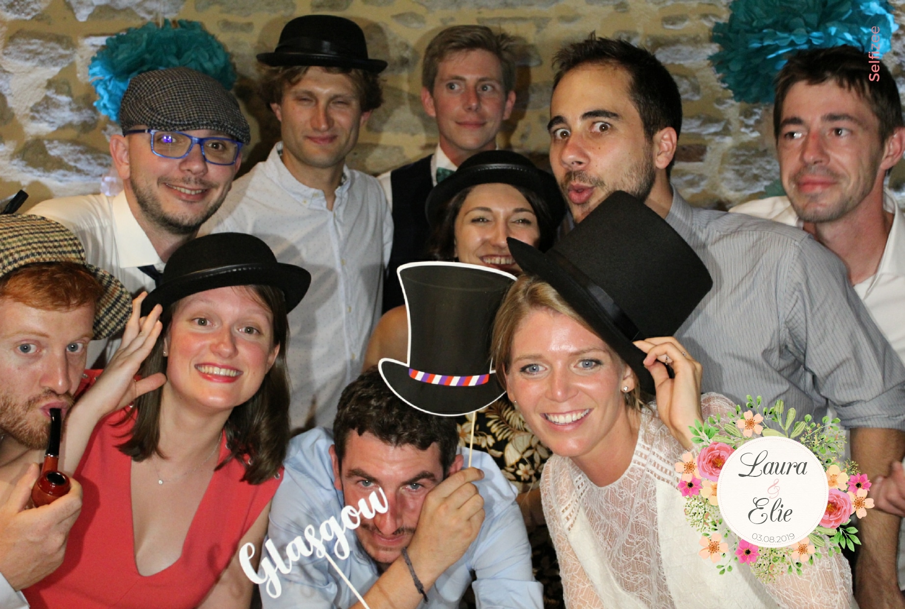 Photo mariage Toulouse - location borne selfie animation fête mariage Toulouse et en Haute Garonne