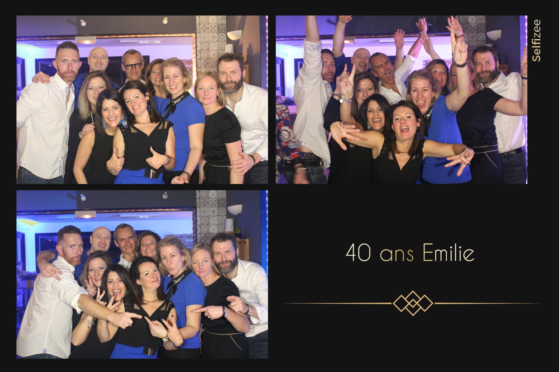 Photo personnalisée anniversaire animation photobooth Lille - borne photo à louer pour selfie anniversaire Lille et dans le Nord