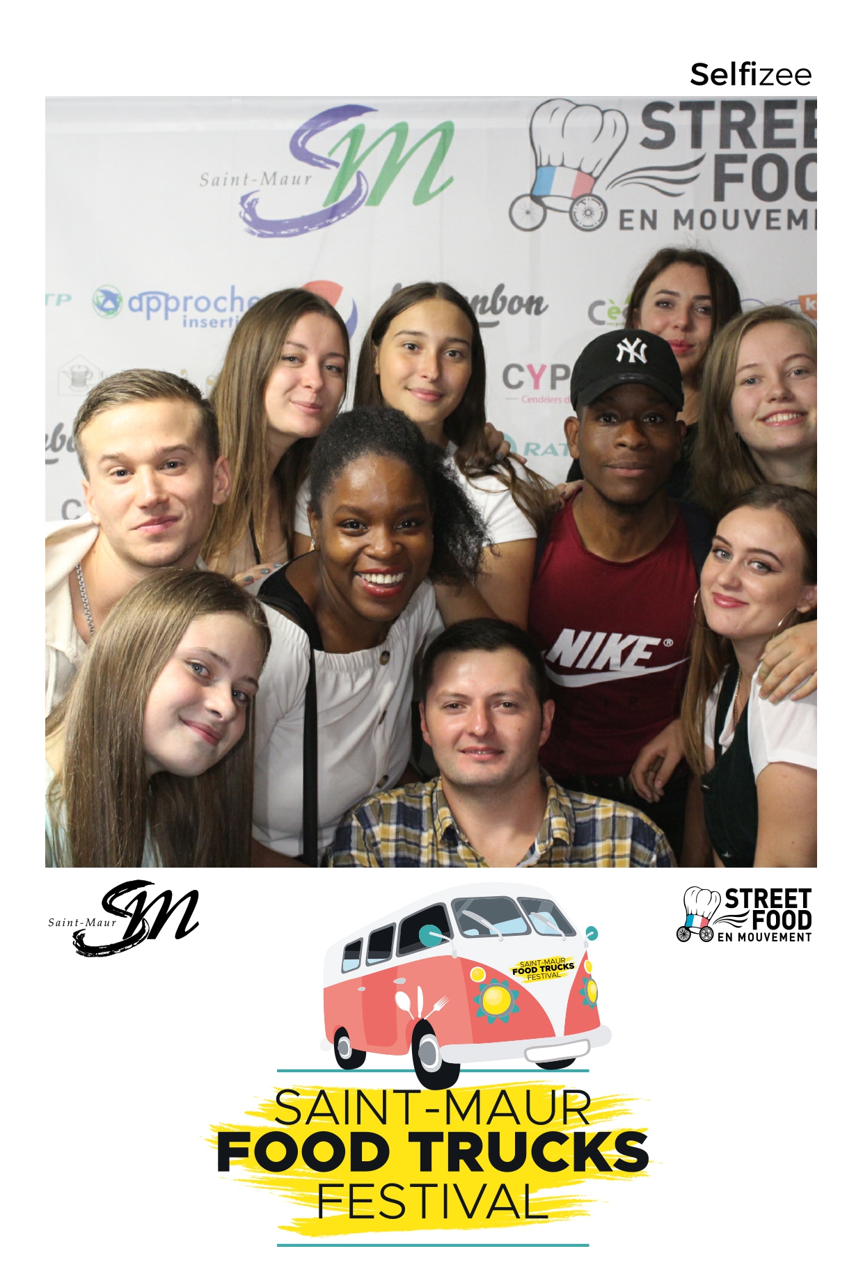 Animation photo personnalisée et photobooth au festival Food Trucks Saint Maur près de Créteil dans le Val de Marne