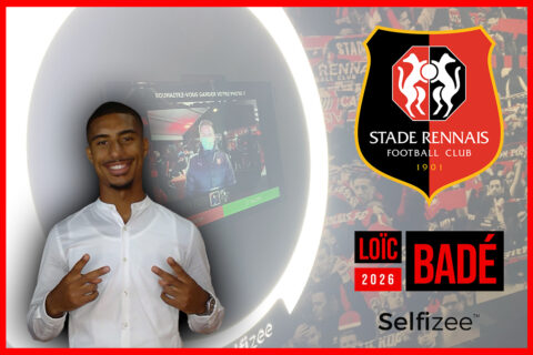 Animation borne photo Sphérik pour le Stade Rennais F.C.